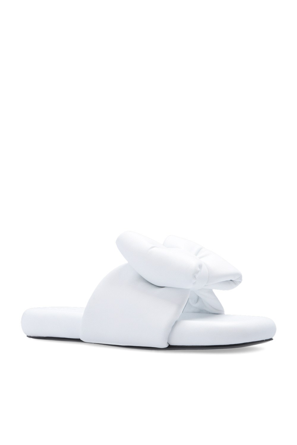 Extra Padded' slides with bow Off - SchaferandweinerShops